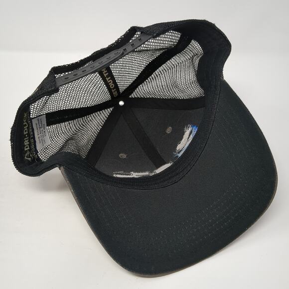 DFS Snapback Trucker Hat Multicolor One Size Adjustable Mesh Back Dri-Duck - Picture 7 of 9